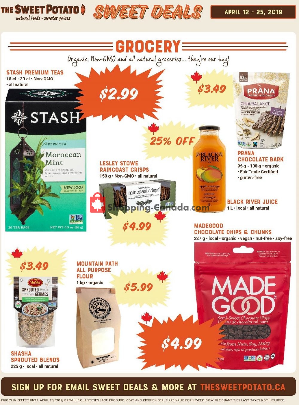The Sweet Potato flyer from Thursday April 18, 2019 to Thursday April 25, 2019 - page 4