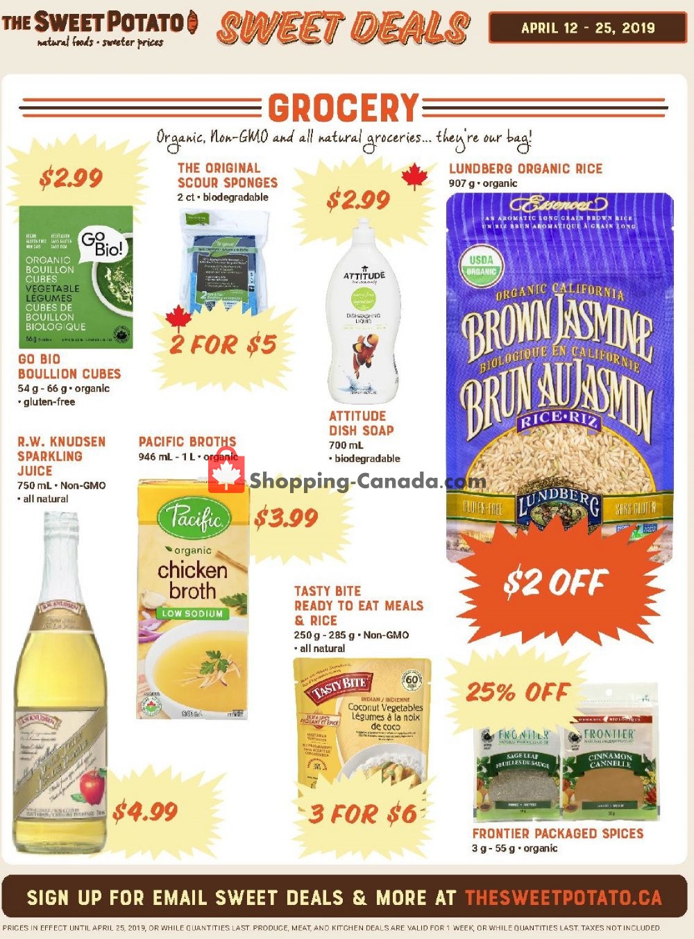 The Sweet Potato flyer from Thursday April 18, 2019 to Thursday April 25, 2019 - page 5