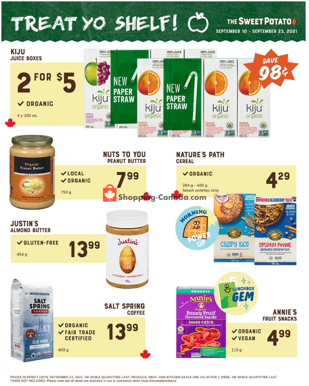 The Sweet Potato flyer from Friday September 10, 2021 to Thursday September 23, 2021 - page 5