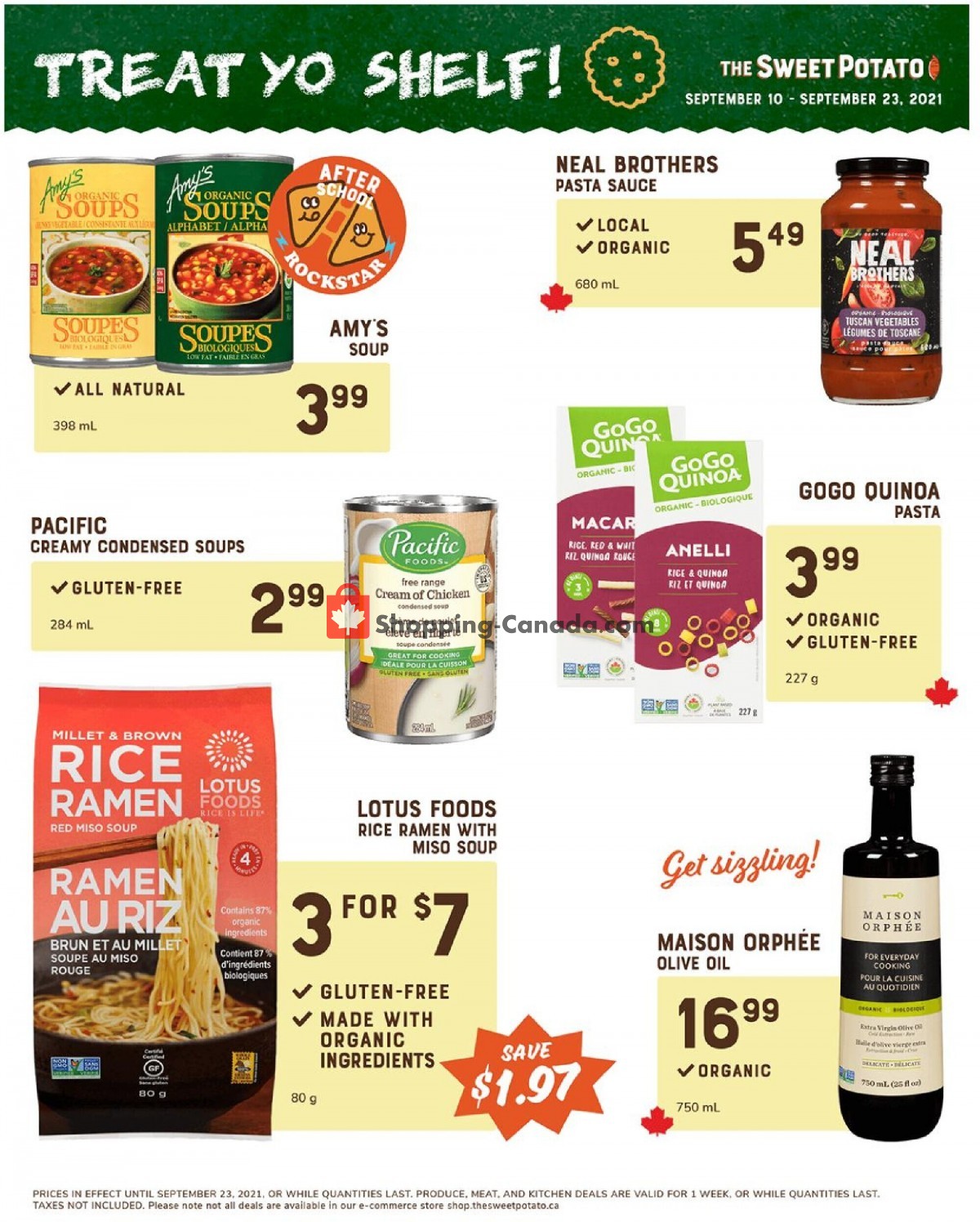 The Sweet Potato flyer from Friday September 10, 2021 to Thursday September 23, 2021 - page 7