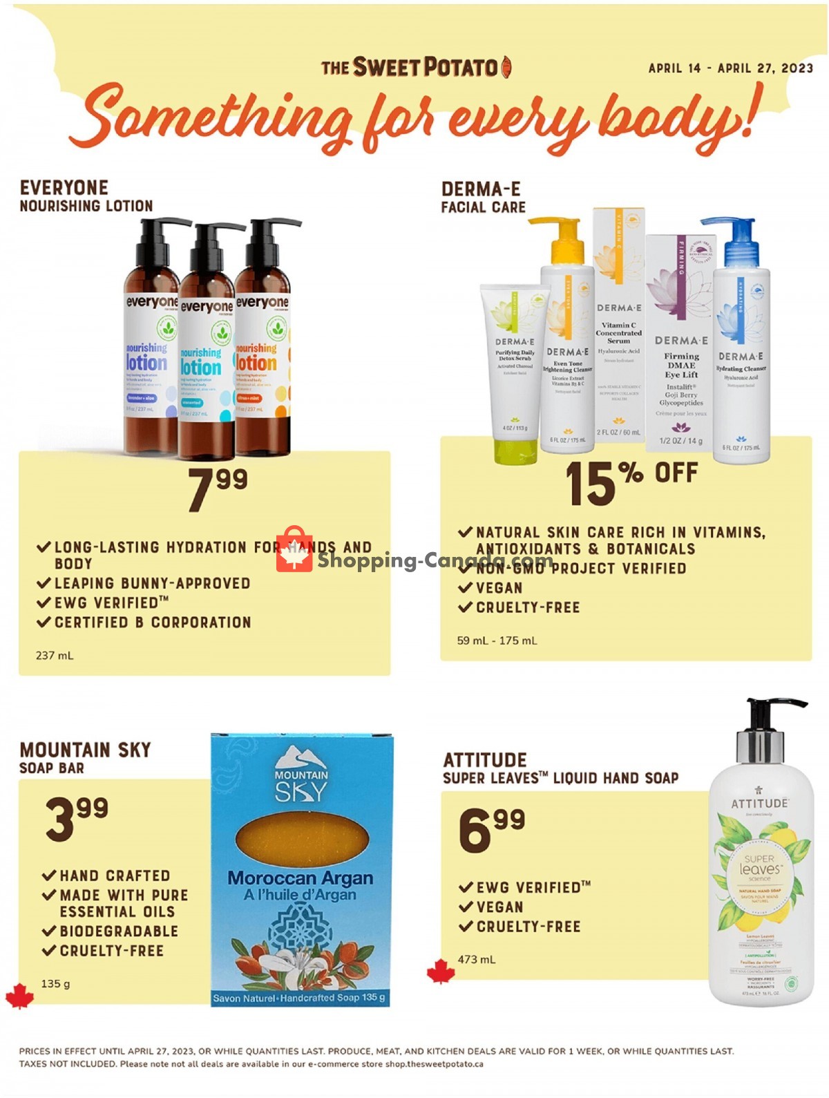 The Sweet Potato flyer from Friday April 14, 2023 to Thursday April 27, 2023 - page 12