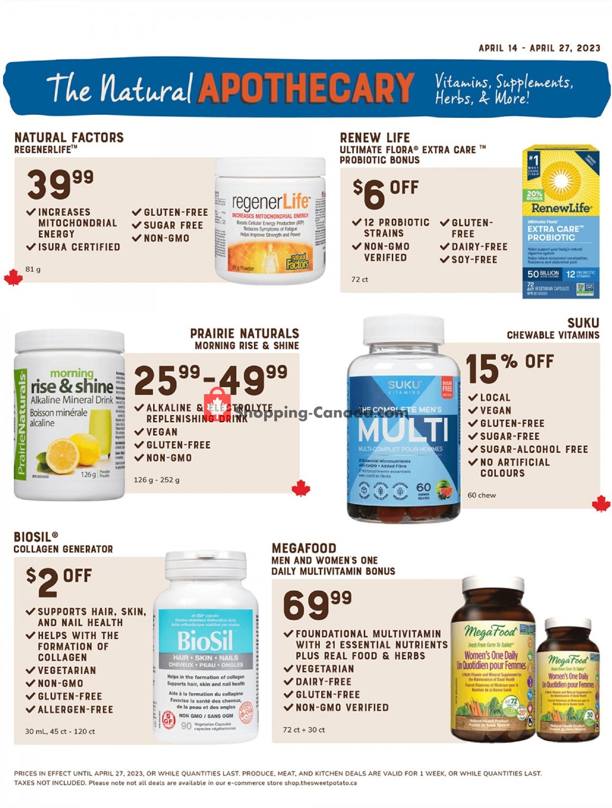 The Sweet Potato flyer from Friday April 14, 2023 to Thursday April 27, 2023 - page 13