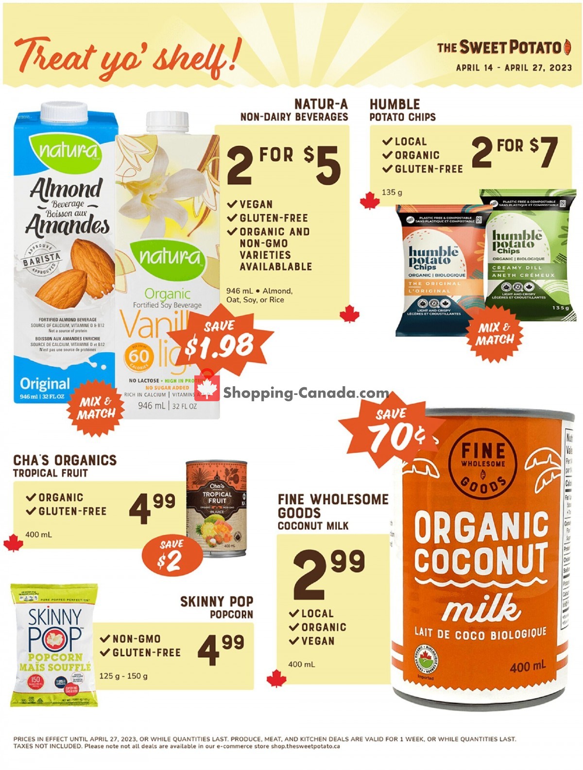 The Sweet Potato flyer from Friday April 14, 2023 to Thursday April 27, 2023 - page 6