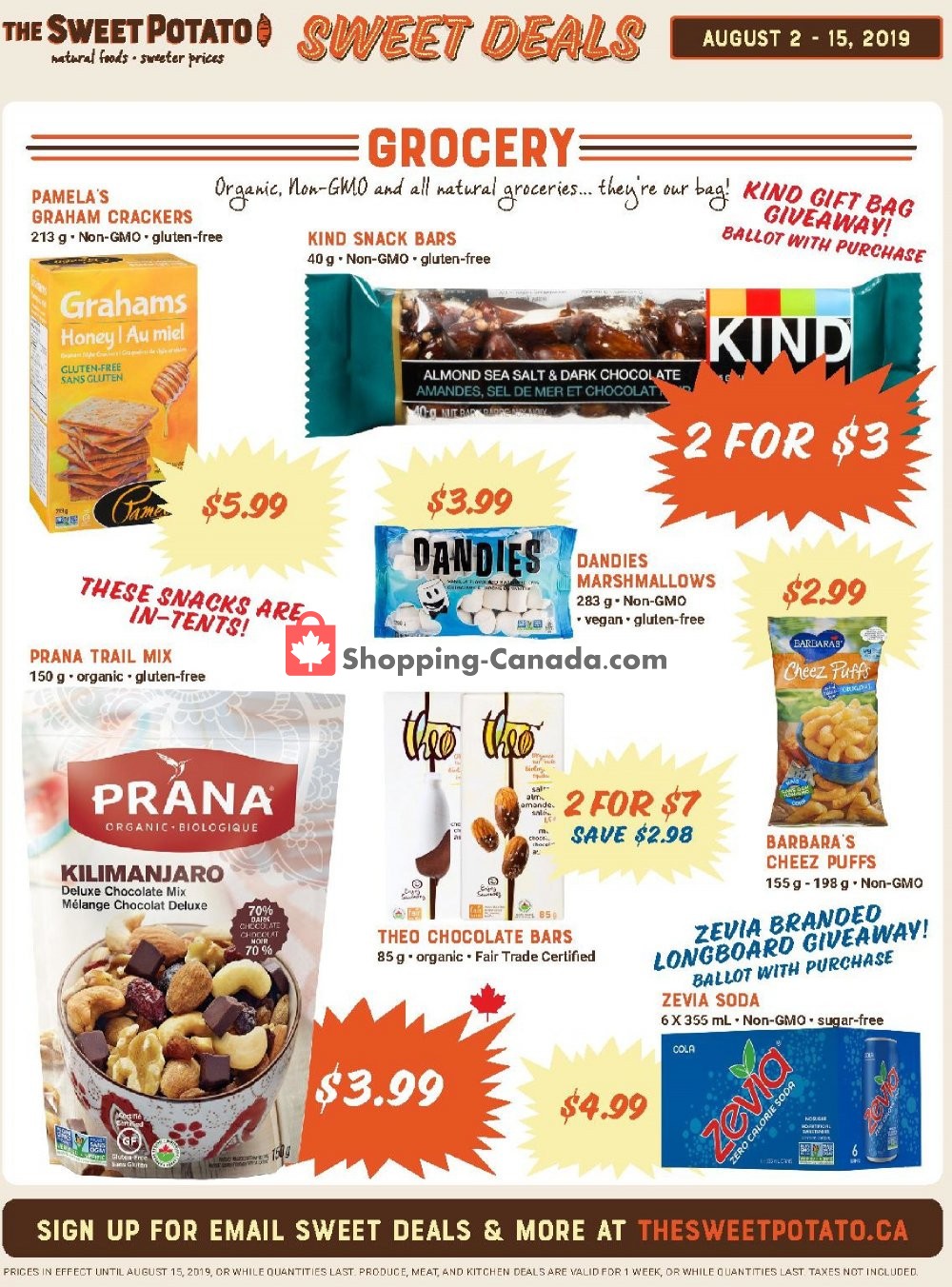 The Sweet Potato flyer from Friday August 2, 2019 to Thursday August 8, 2019 - page 3