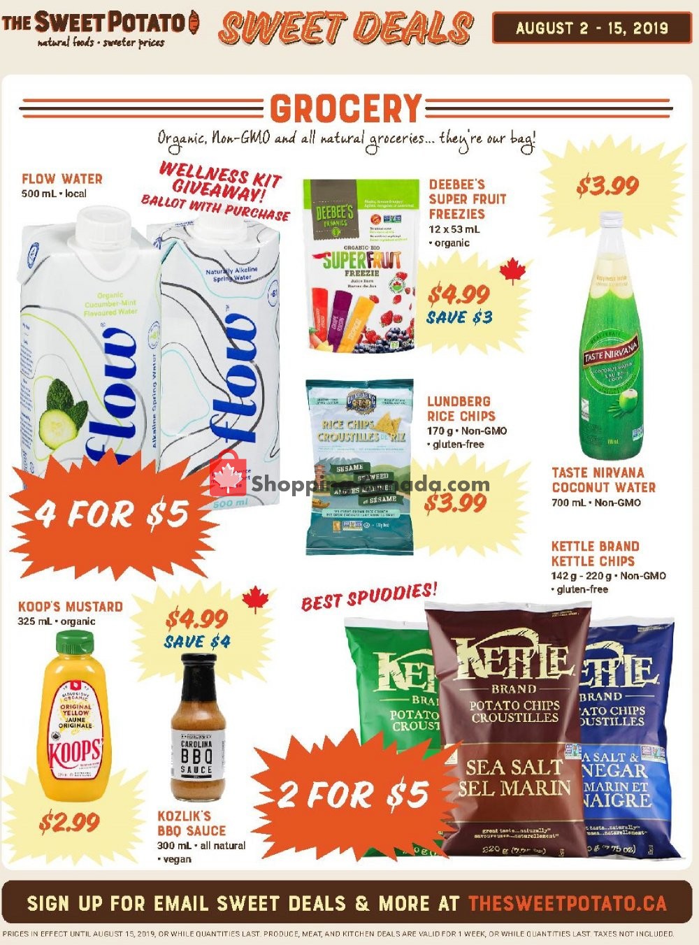 The Sweet Potato flyer from Friday August 2, 2019 to Thursday August 8, 2019 - page 4