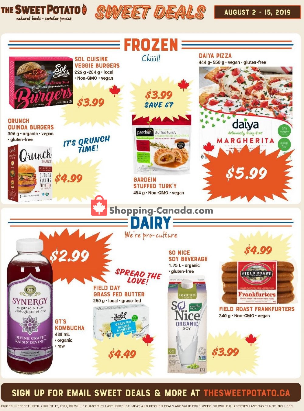 The Sweet Potato flyer from Friday August 2, 2019 to Thursday August 8, 2019 - page 6