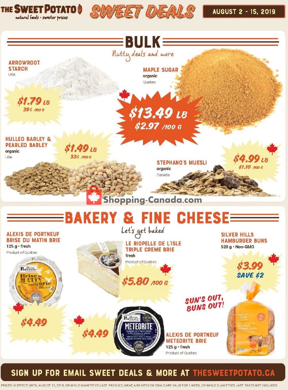 The Sweet Potato flyer from Friday August 2, 2019 to Thursday August 8, 2019 - page 7