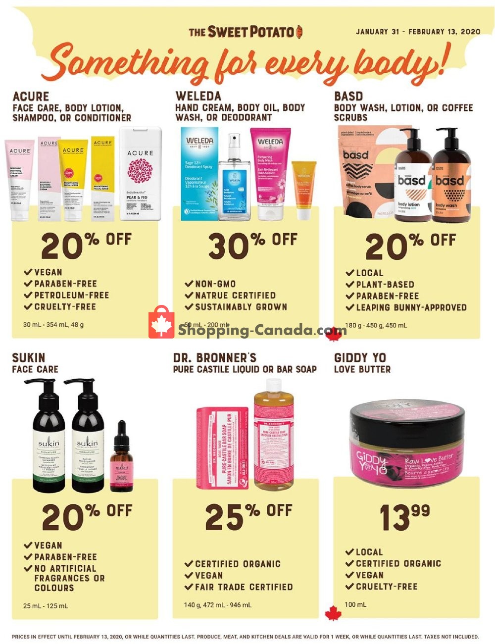 The Sweet Potato flyer from Friday January 31, 2020 to Thursday February 6, 2020 - page 9