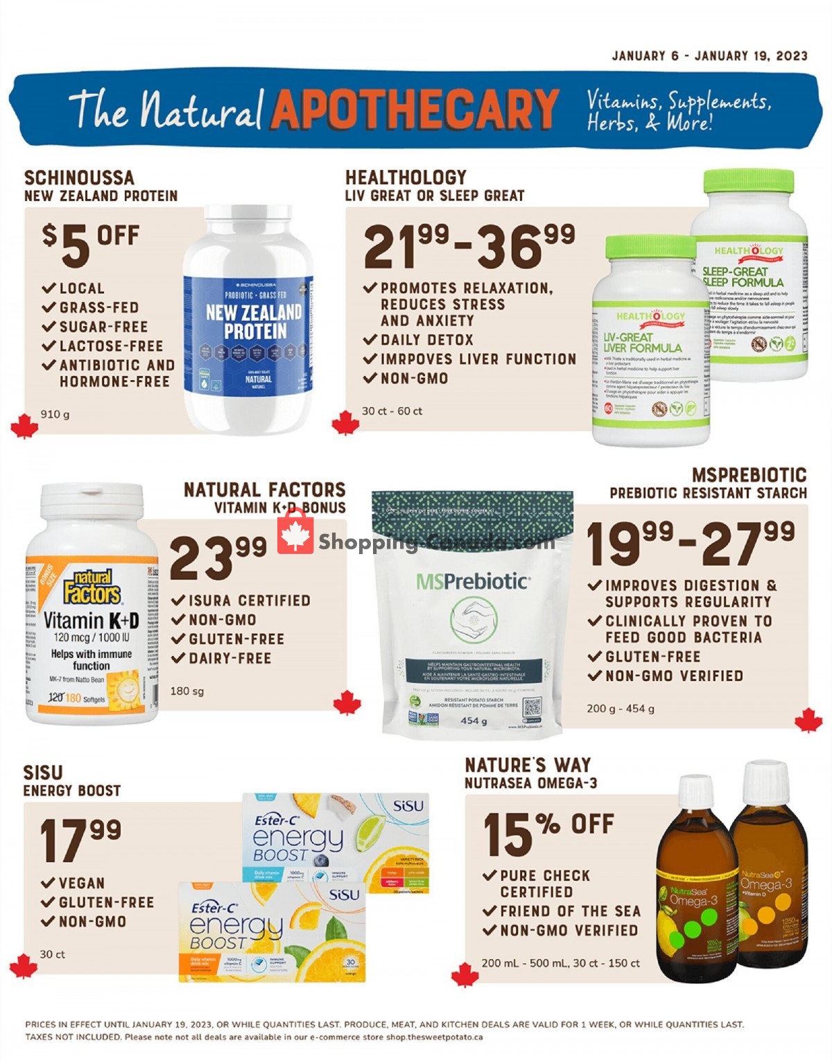 The Sweet Potato flyer from Friday January 6, 2023 to Thursday January 19, 2023 - page 12