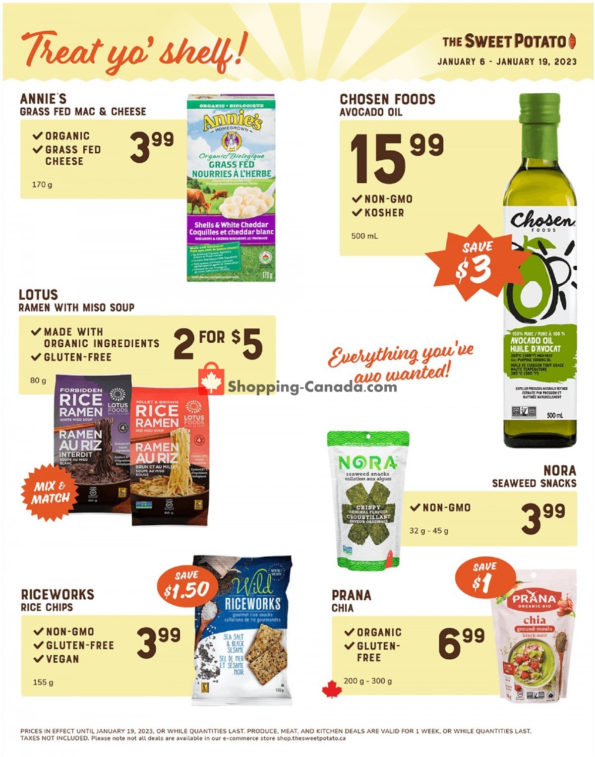 The Sweet Potato flyer from Friday January 6, 2023 to Thursday January 19, 2023 - page 7