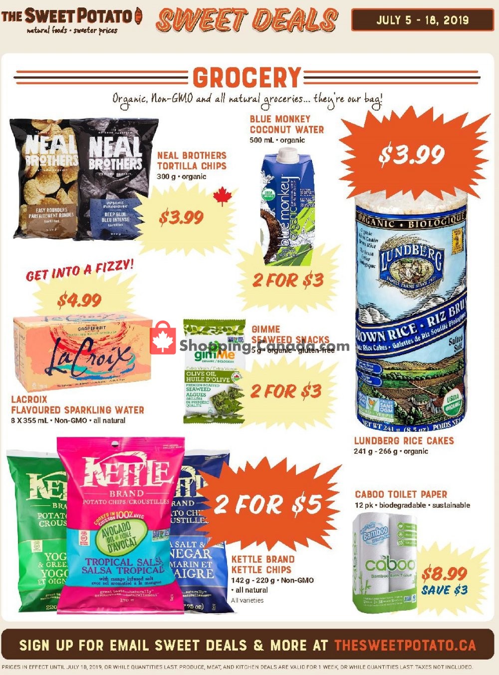 The Sweet Potato flyer from Friday July 12, 2019 to Thursday July 18, 2019 - page 4