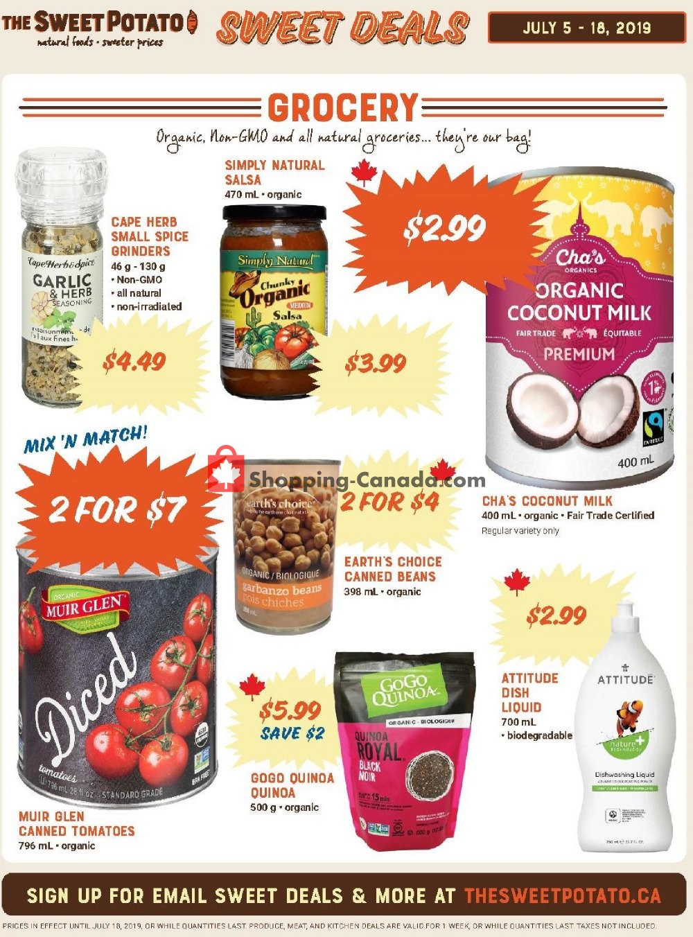 The Sweet Potato flyer from Friday July 12, 2019 to Thursday July 18, 2019 - page 5