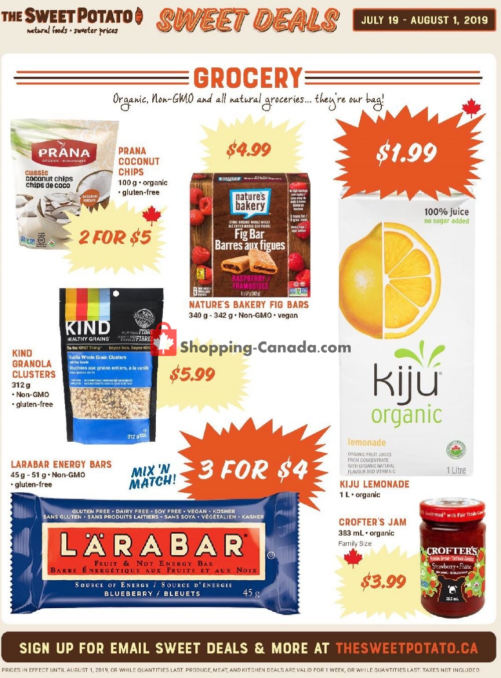 The Sweet Potato flyer from Friday July 19, 2019 to Thursday July 25, 2019 - page 3
