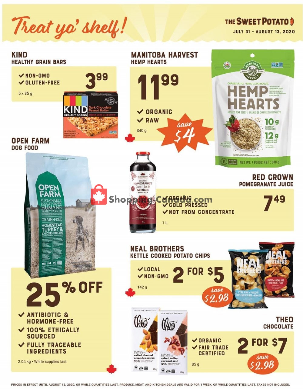 The Sweet Potato flyer from Friday July 31, 2020 to Thursday August 13, 2020 - page 3
