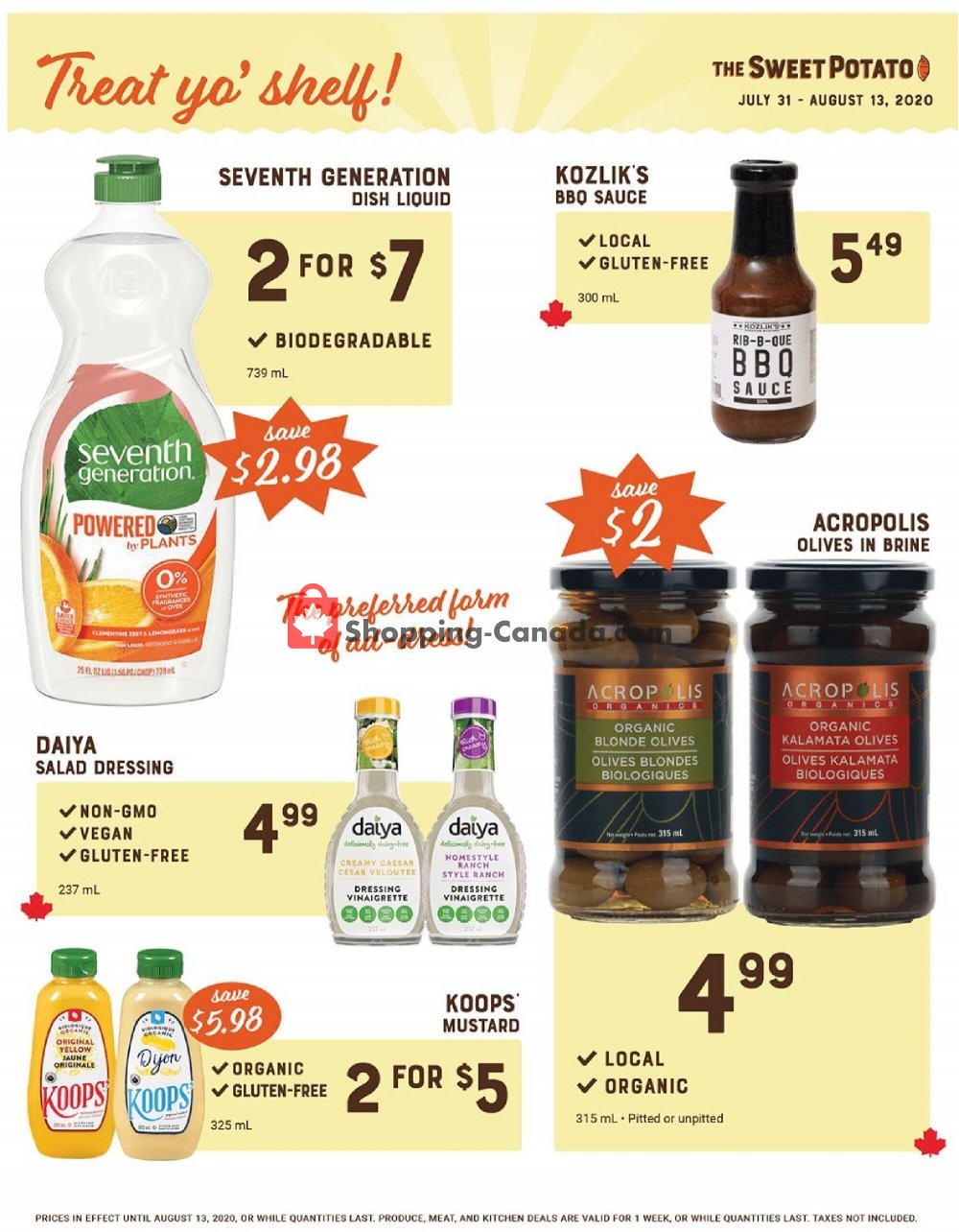 The Sweet Potato flyer from Friday July 31, 2020 to Thursday August 13, 2020 - page 6