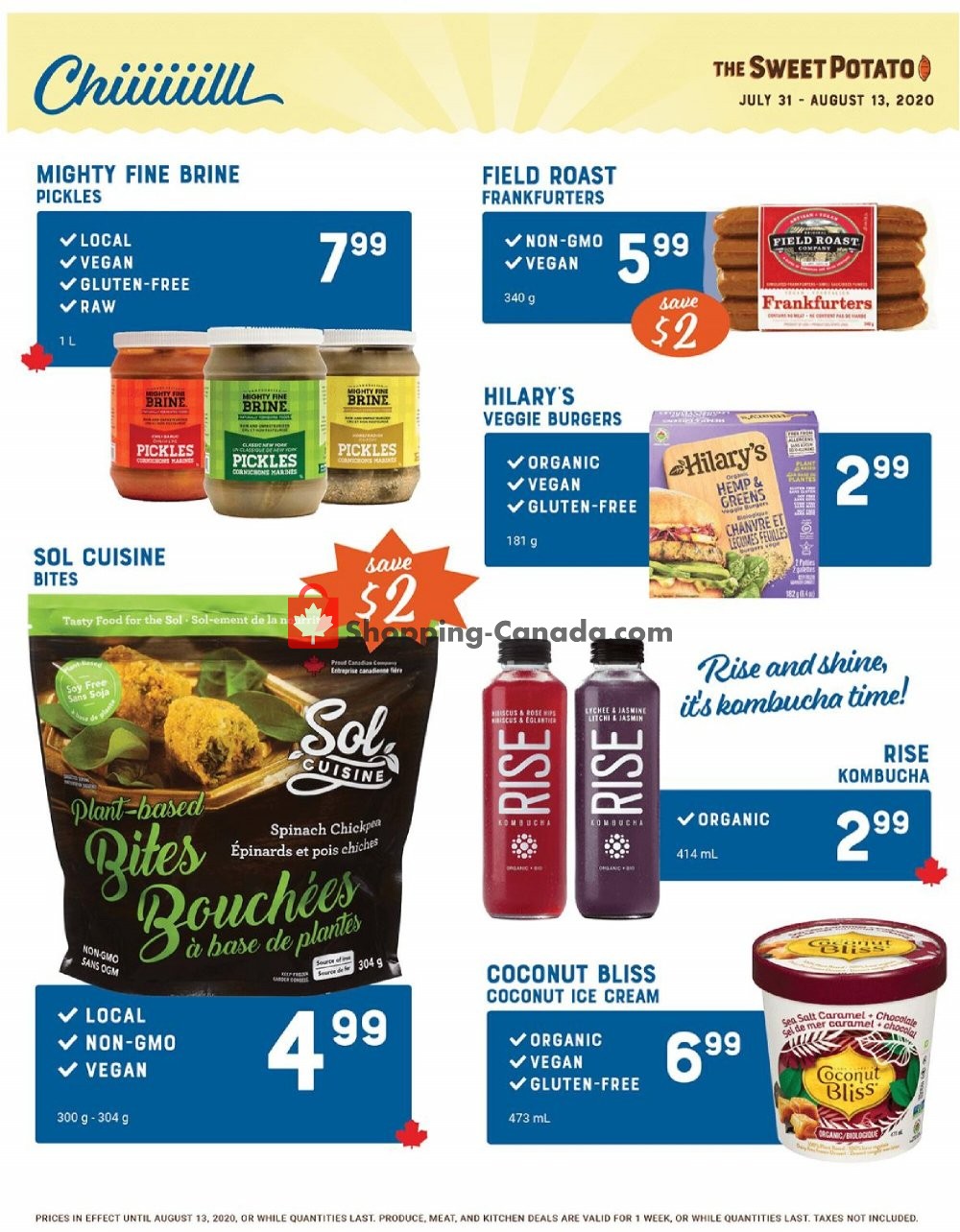 The Sweet Potato flyer from Friday July 31, 2020 to Thursday August 13, 2020 - page 7