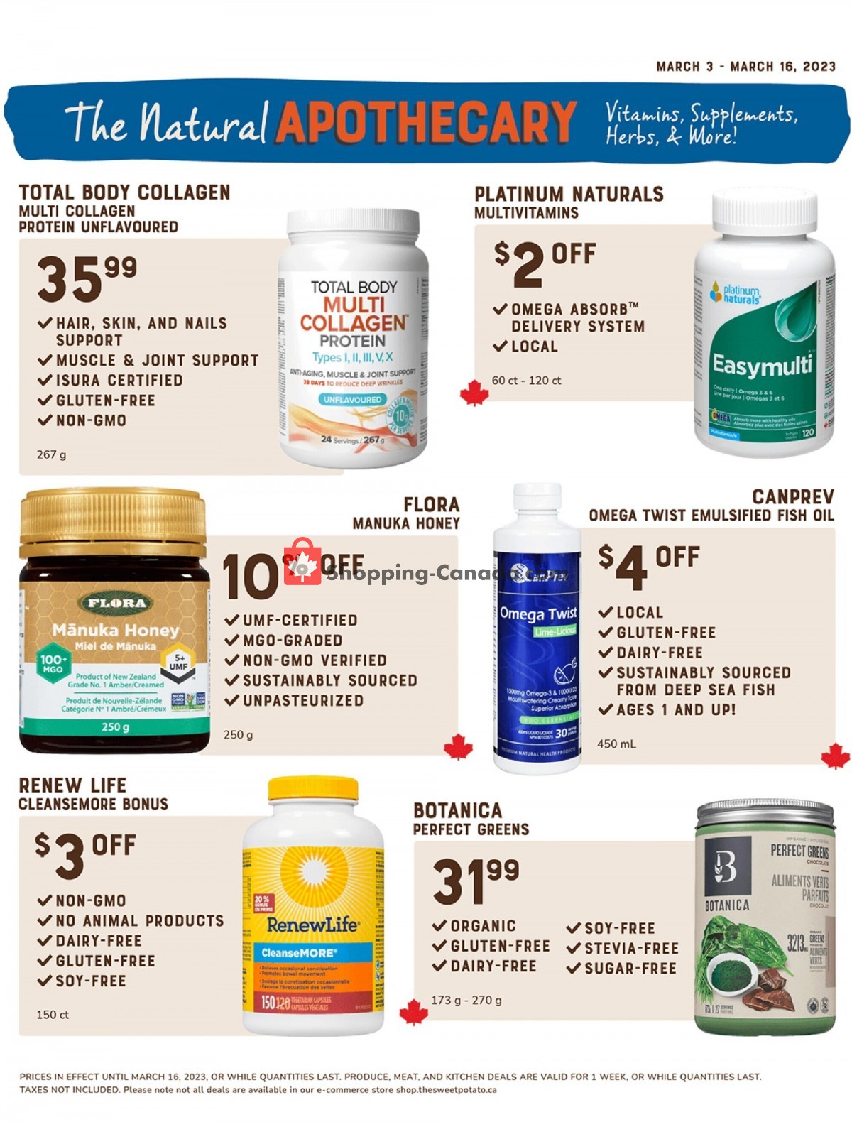 The Sweet Potato flyer from Friday March 3, 2023 to Thursday March 16, 2023 - page 12