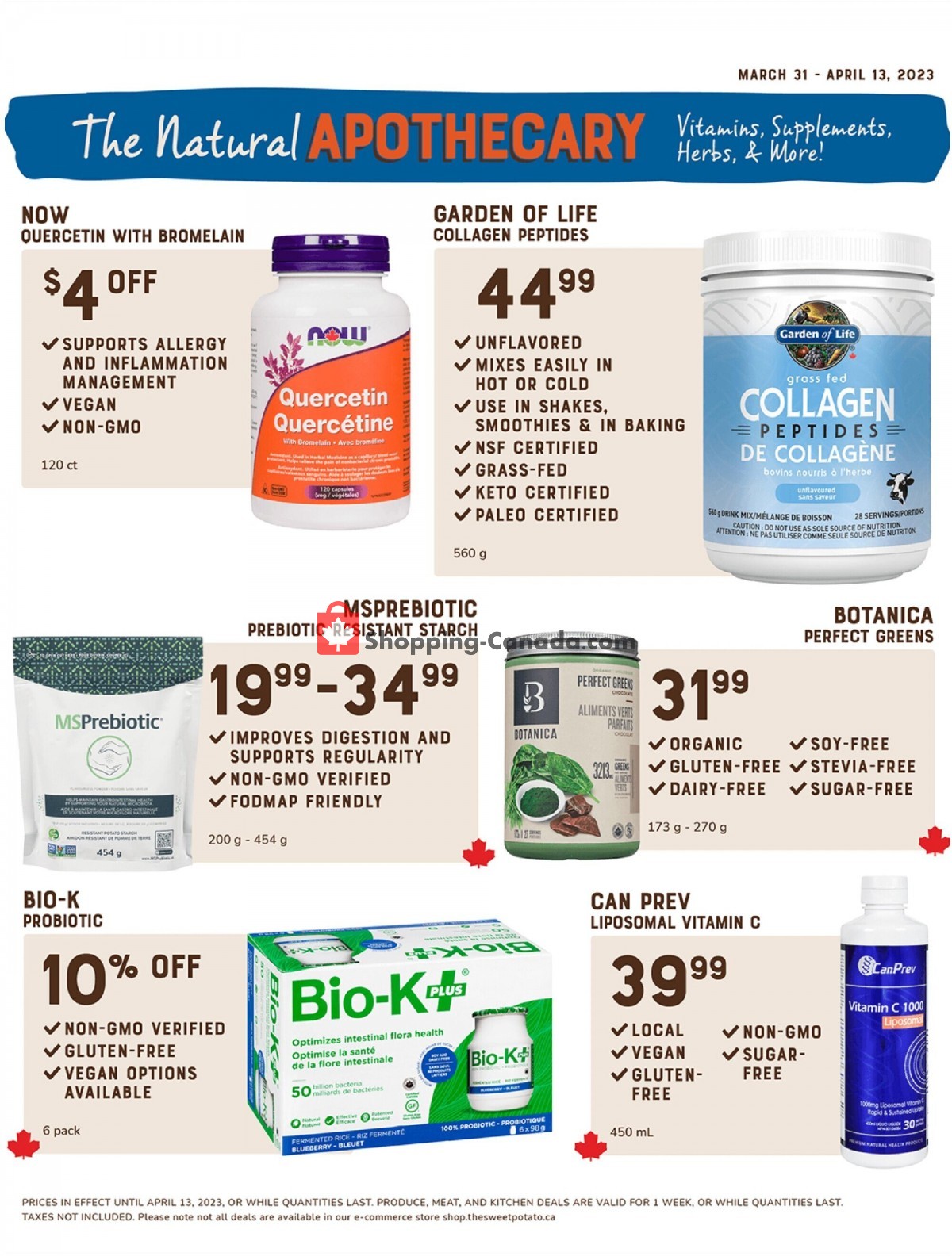 The Sweet Potato flyer from Friday March 31, 2023 to Thursday April 13, 2023 - page 12