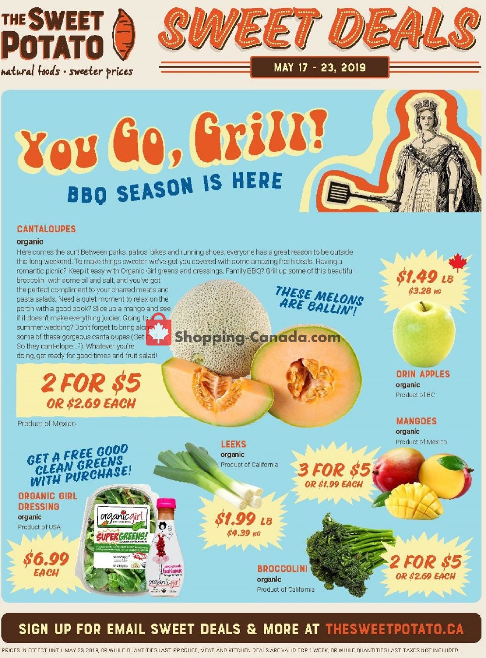 The Sweet Potato flyer from Friday May 17, 2019 to Thursday May 23, 2019 - page 1