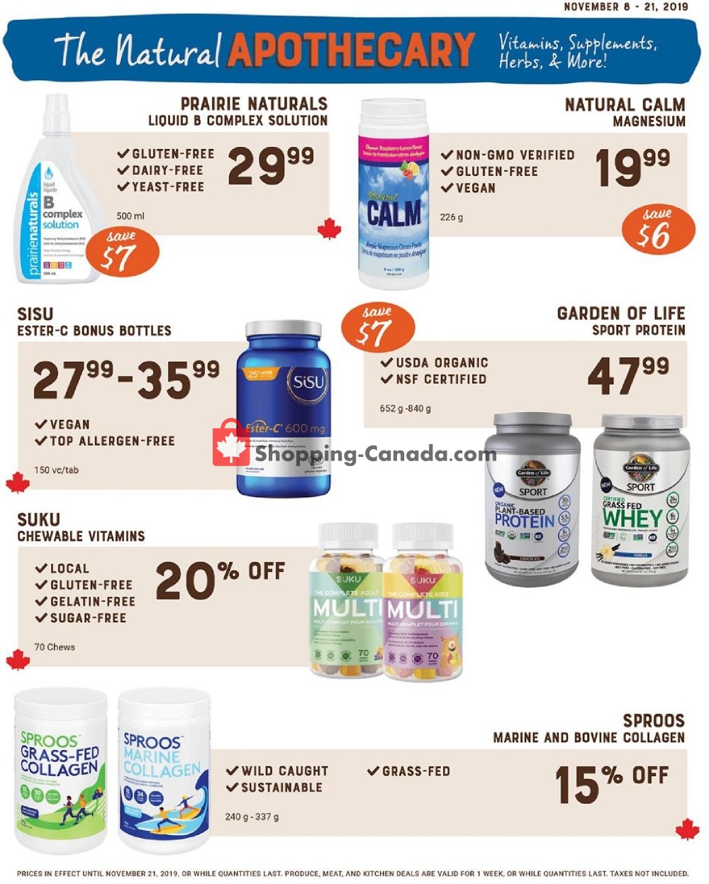 The Sweet Potato flyer from Friday November 8, 2019 to Thursday November 14, 2019 - page 10