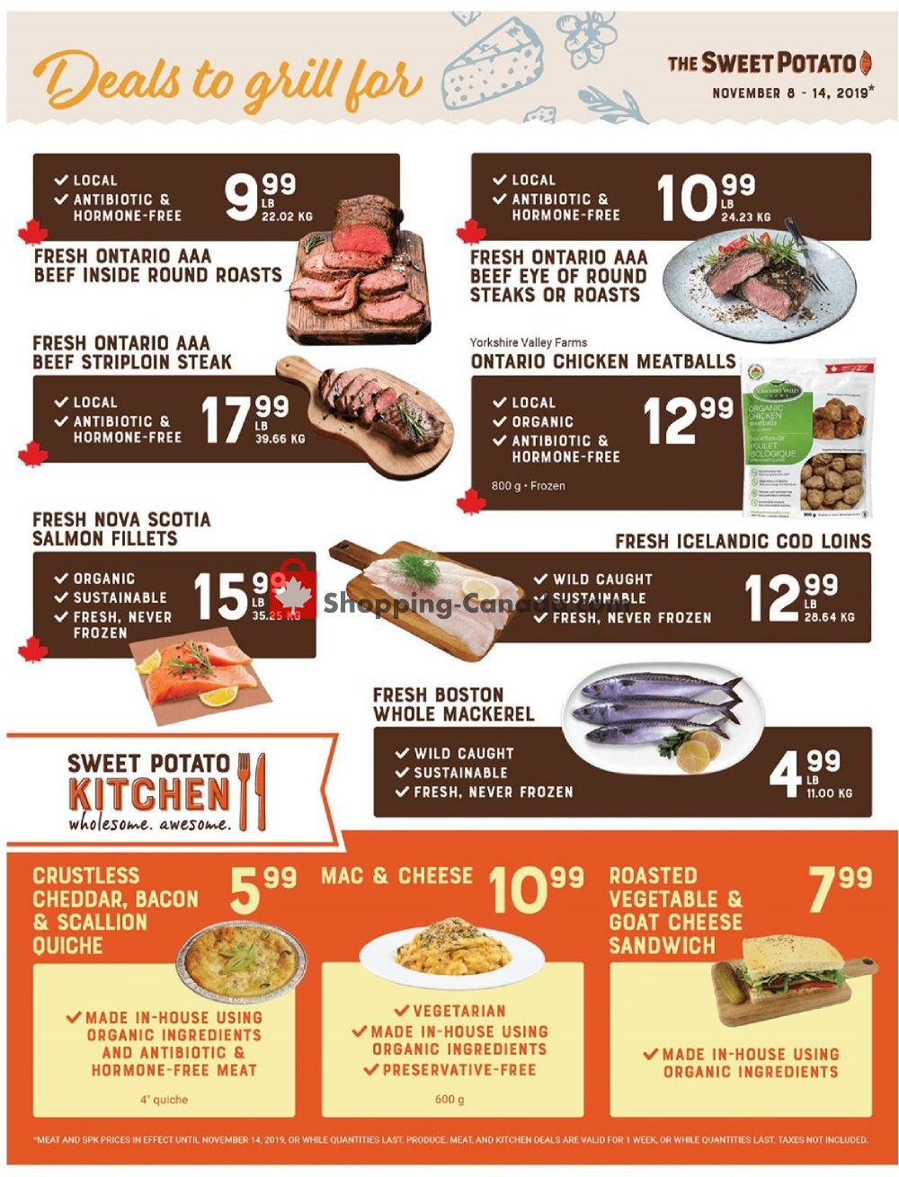 The Sweet Potato flyer from Friday November 8, 2019 to Thursday November 14, 2019 - page 2