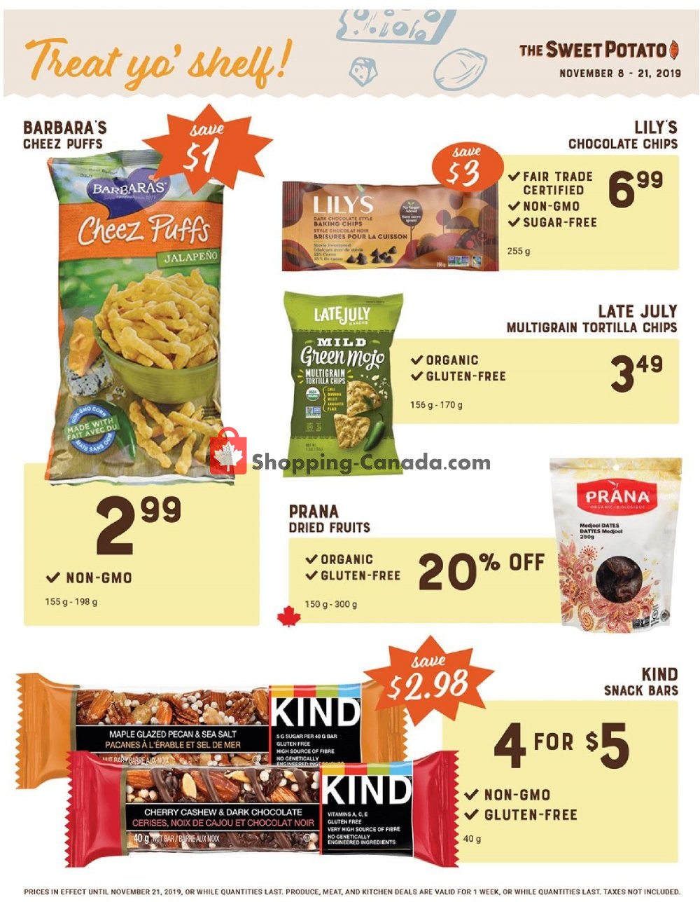 The Sweet Potato flyer from Friday November 8, 2019 to Thursday November 14, 2019 - page 4