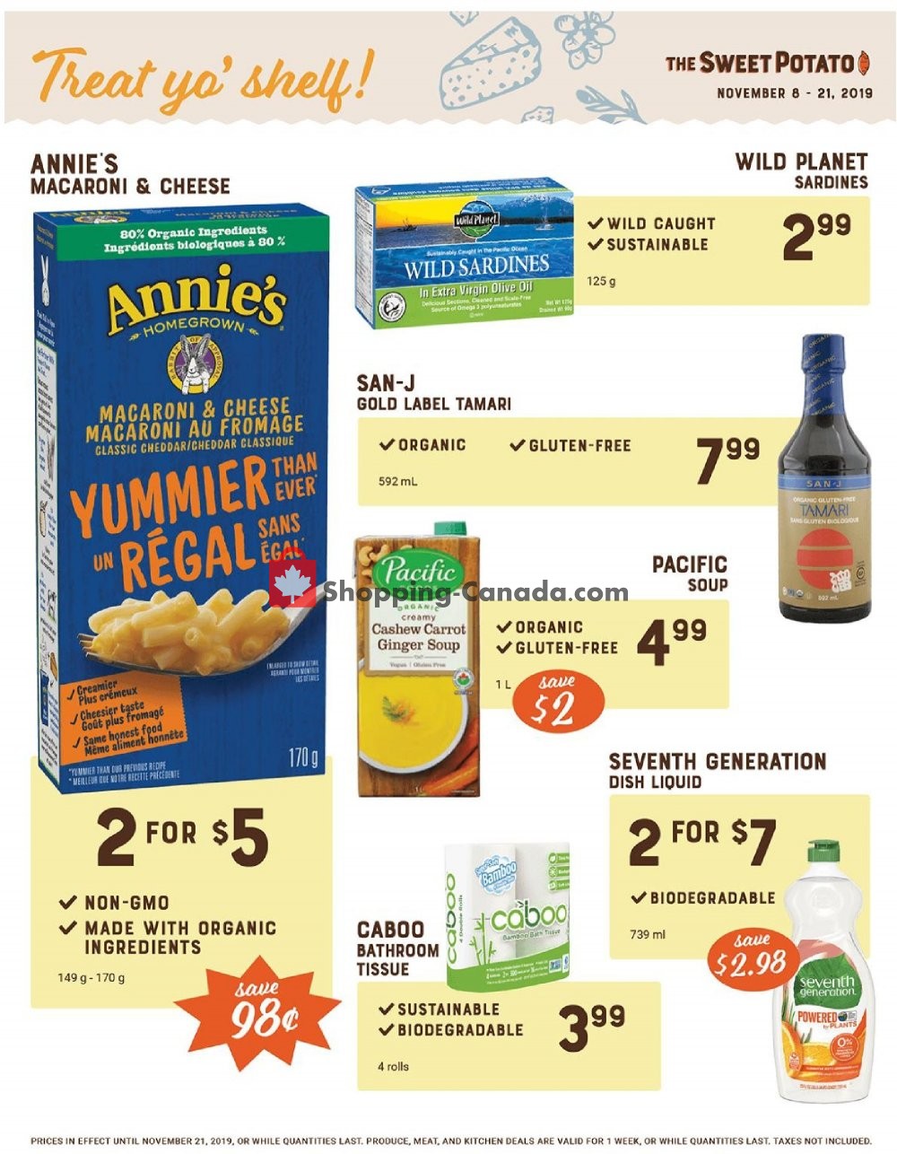 The Sweet Potato flyer from Friday November 8, 2019 to Thursday November 14, 2019 - page 6