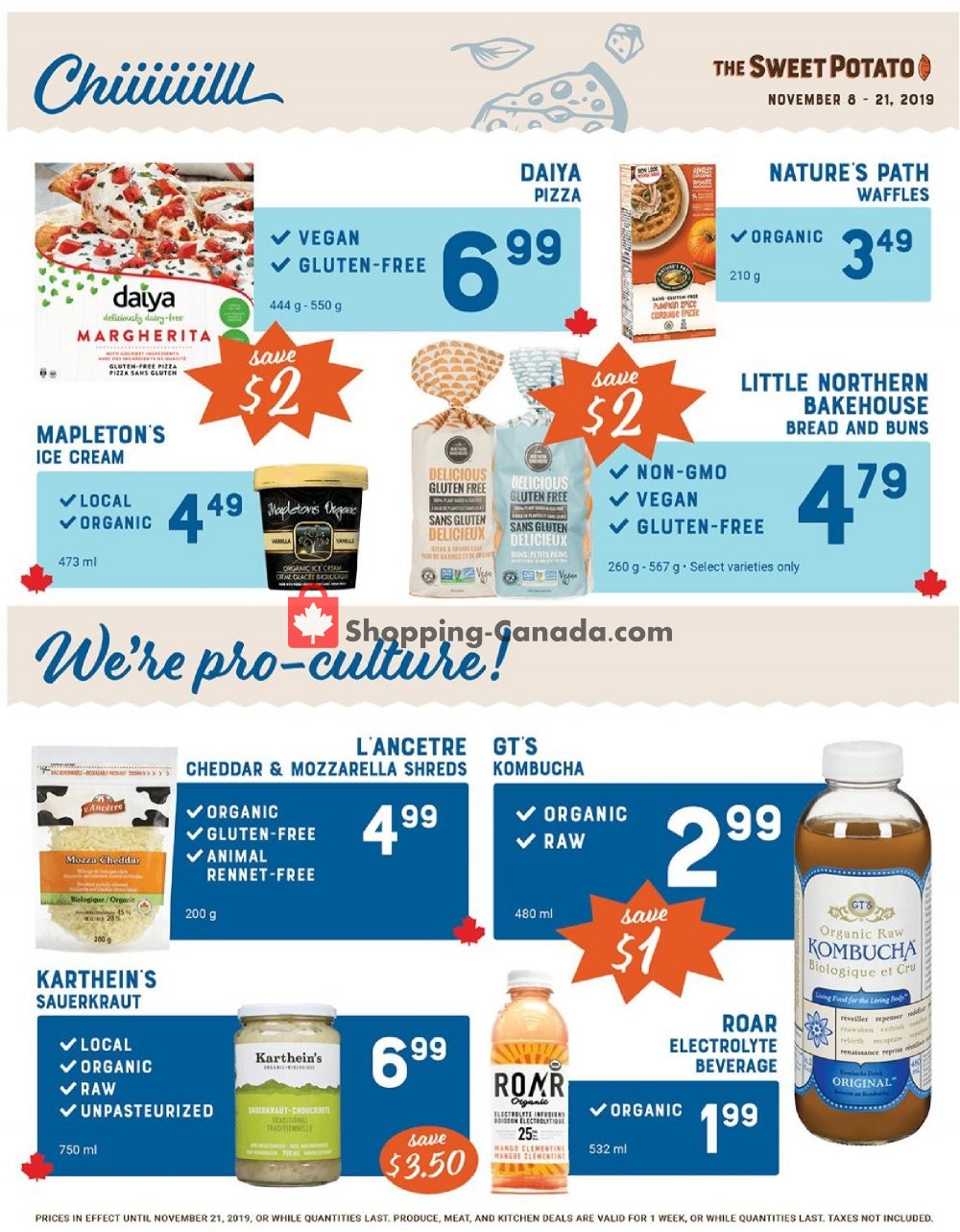The Sweet Potato flyer from Friday November 8, 2019 to Thursday November 14, 2019 - page 7