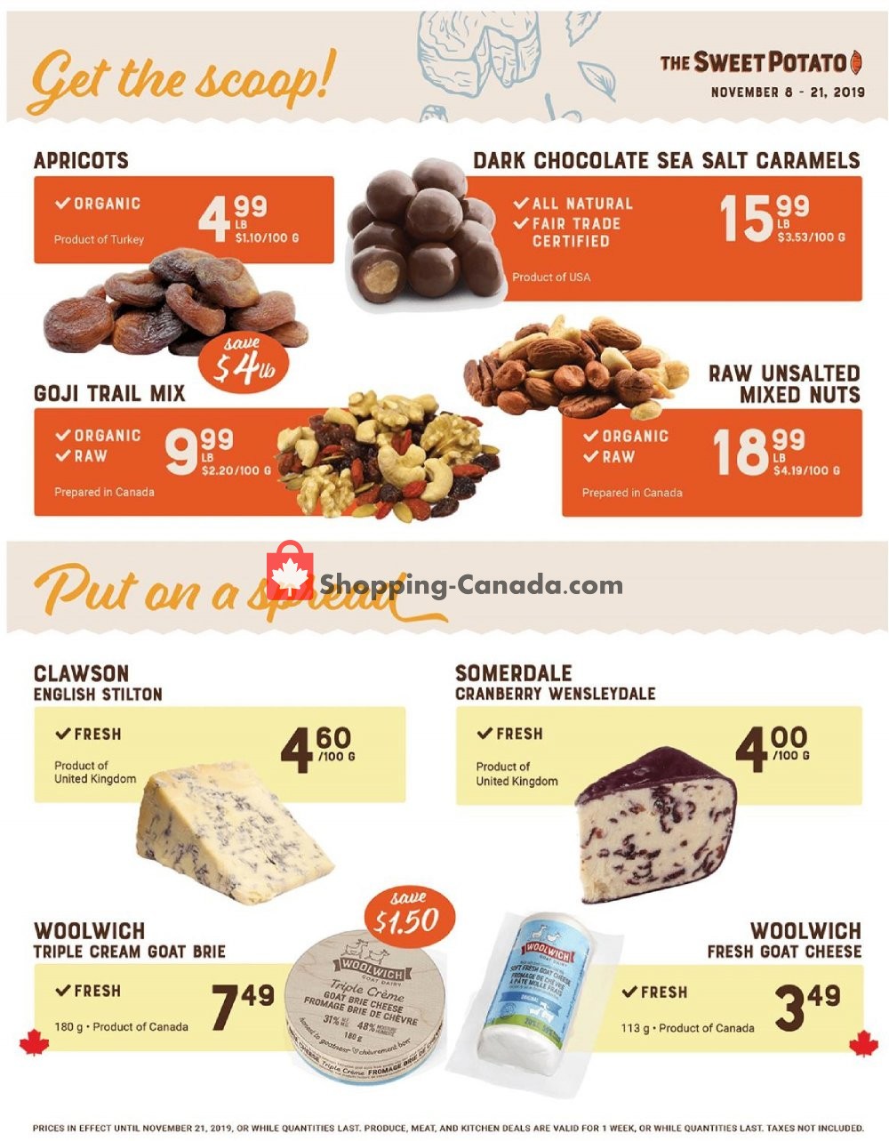 The Sweet Potato flyer from Friday November 8, 2019 to Thursday November 14, 2019 - page 8