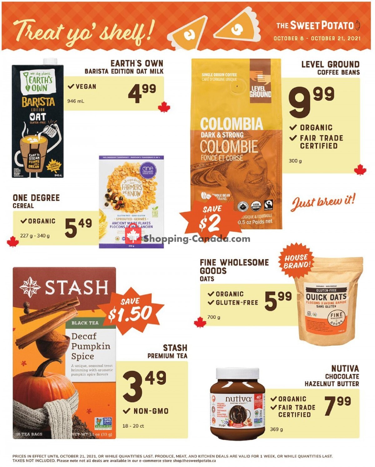 The Sweet Potato flyer from Friday October 8, 2021 to Thursday October 21, 2021 - page 4