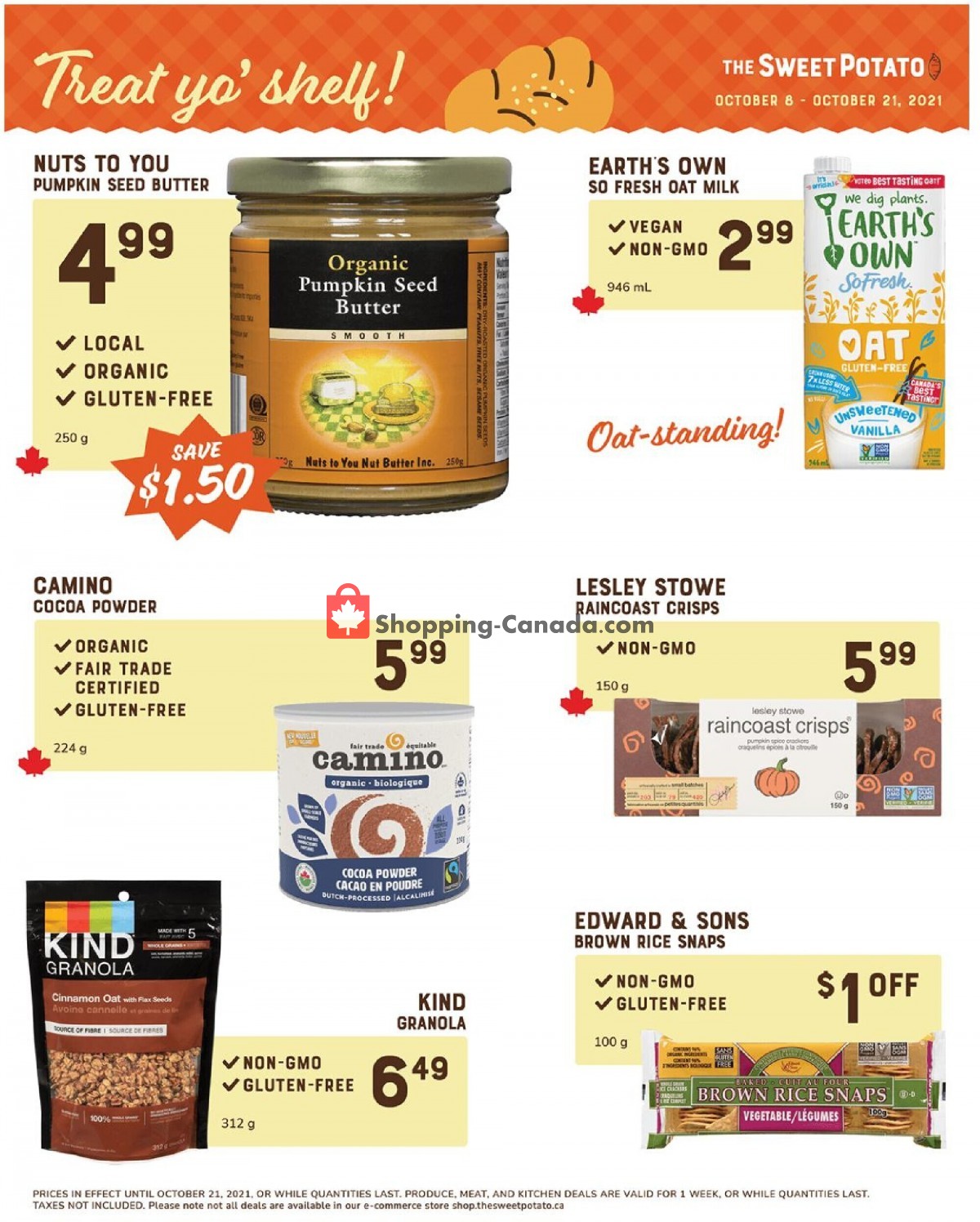 The Sweet Potato flyer from Friday October 8, 2021 to Thursday October 21, 2021 - page 5