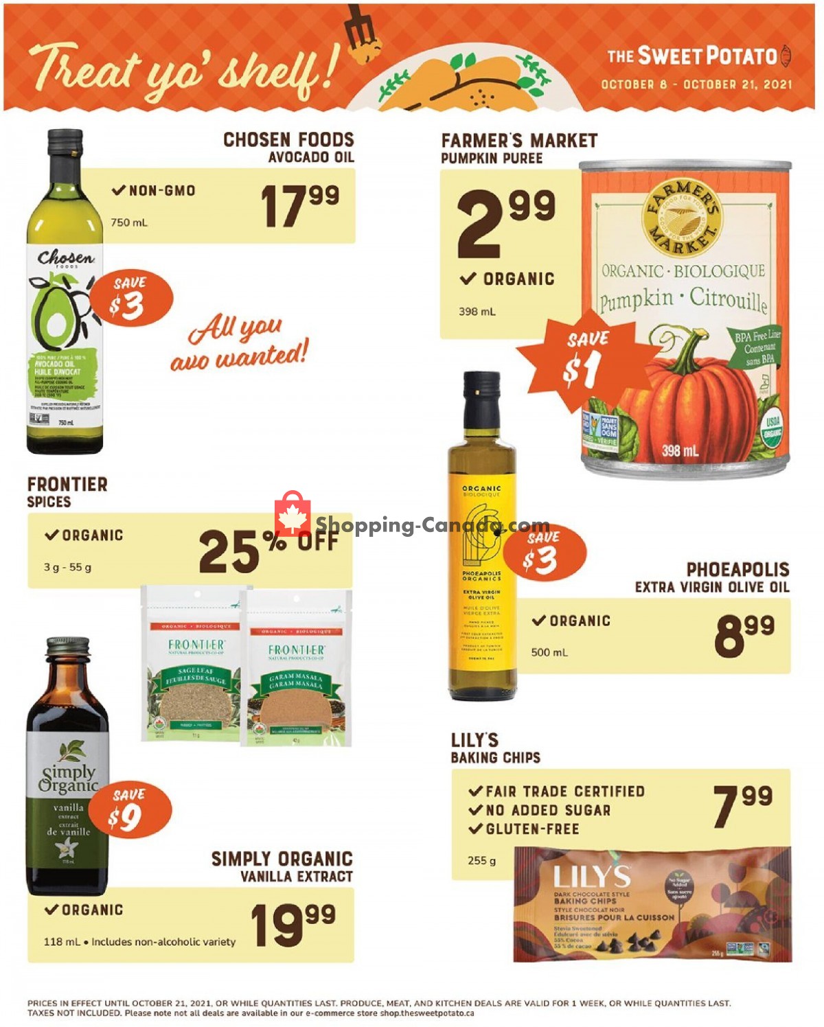The Sweet Potato flyer from Friday October 8, 2021 to Thursday October 21, 2021 - page 8