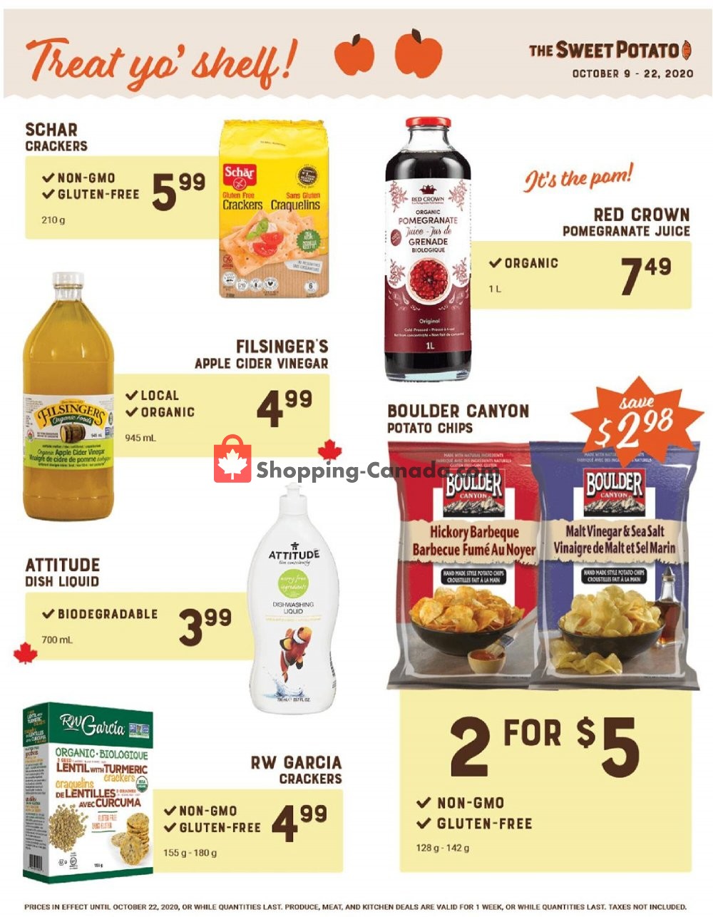 The Sweet Potato flyer from Friday October 9, 2020 to Thursday October 22, 2020 - page 5