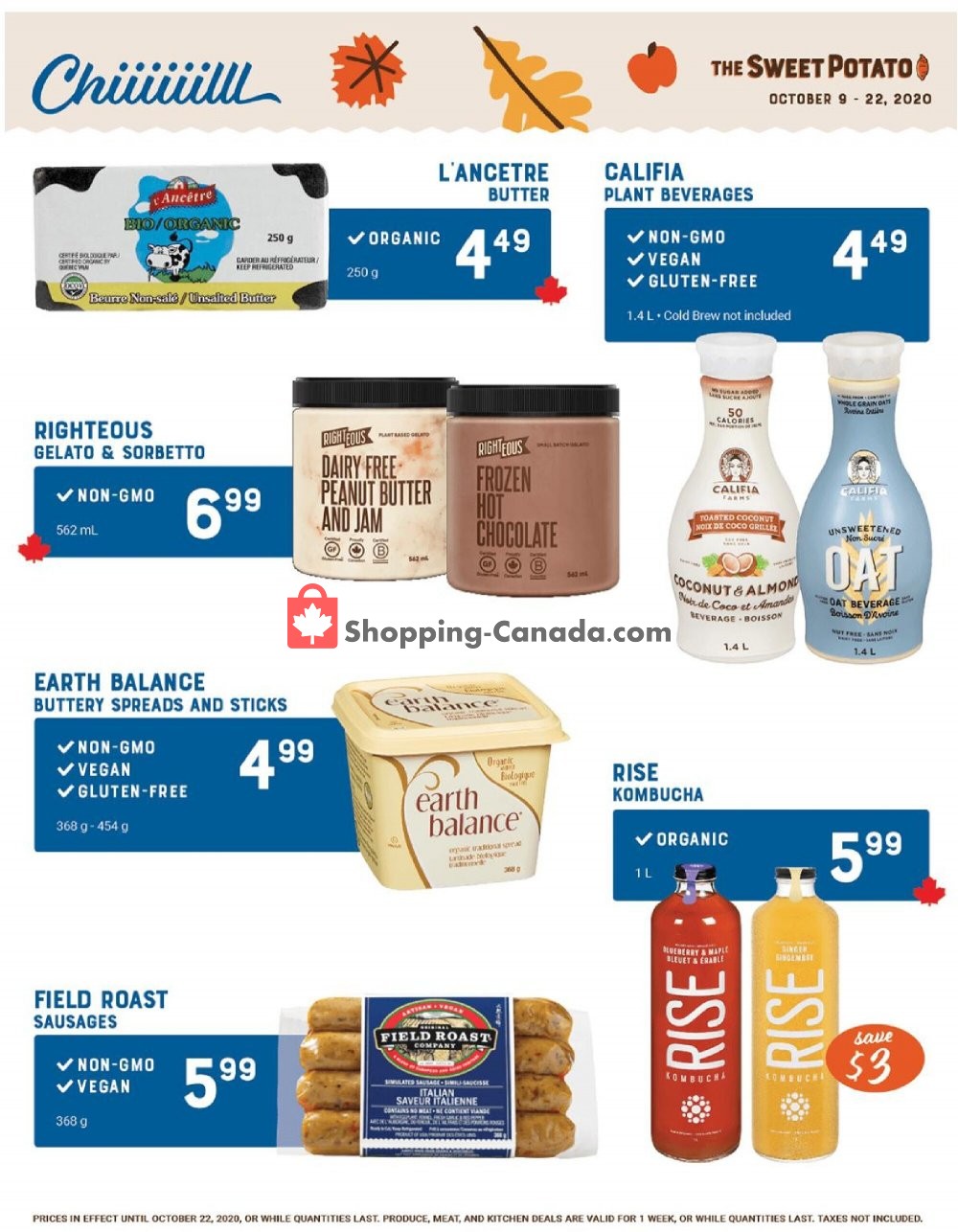 The Sweet Potato flyer from Friday October 9, 2020 to Thursday October 22, 2020 - page 8