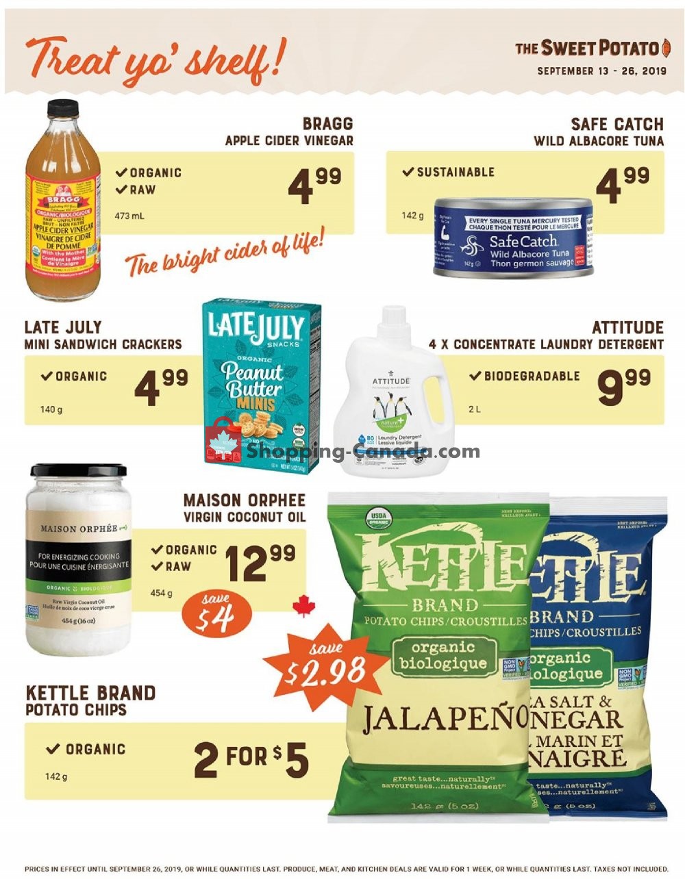 The Sweet Potato flyer from Friday September 13, 2019 to Thursday September 19, 2019 - page 5