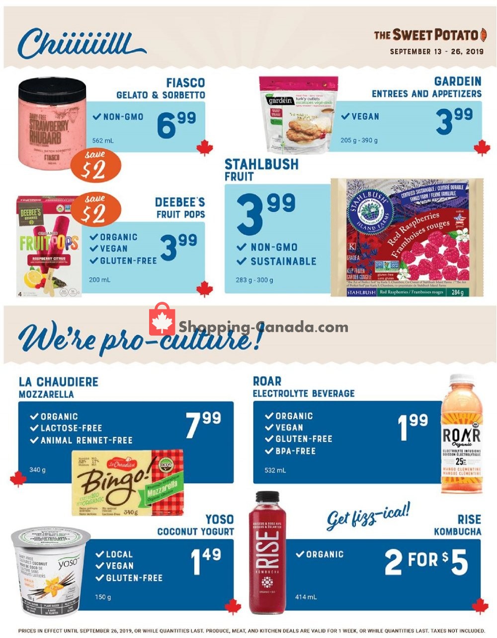 The Sweet Potato flyer from Friday September 13, 2019 to Thursday September 19, 2019 - page 7