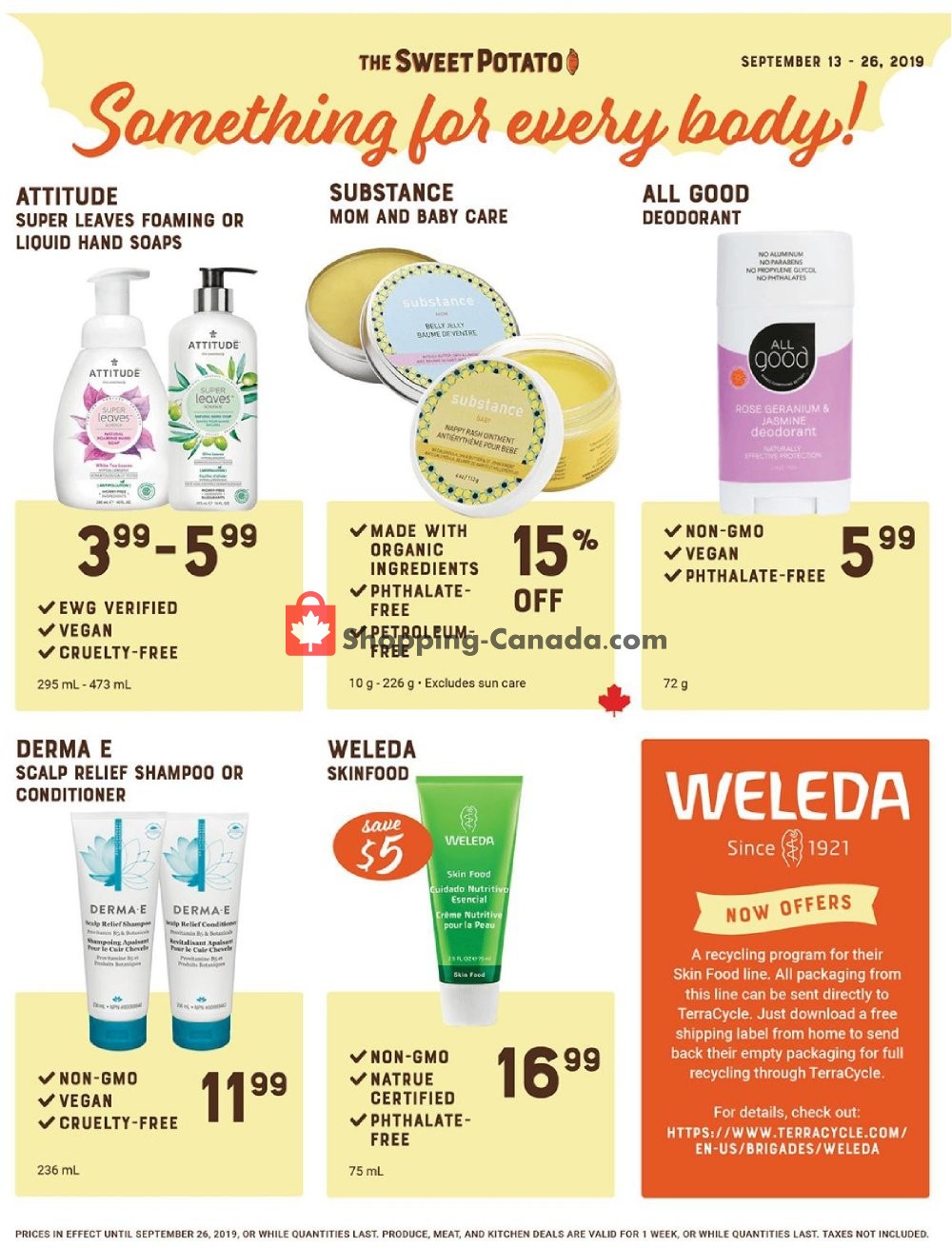 The Sweet Potato flyer from Friday September 13, 2019 to Thursday September 19, 2019 - page 9
