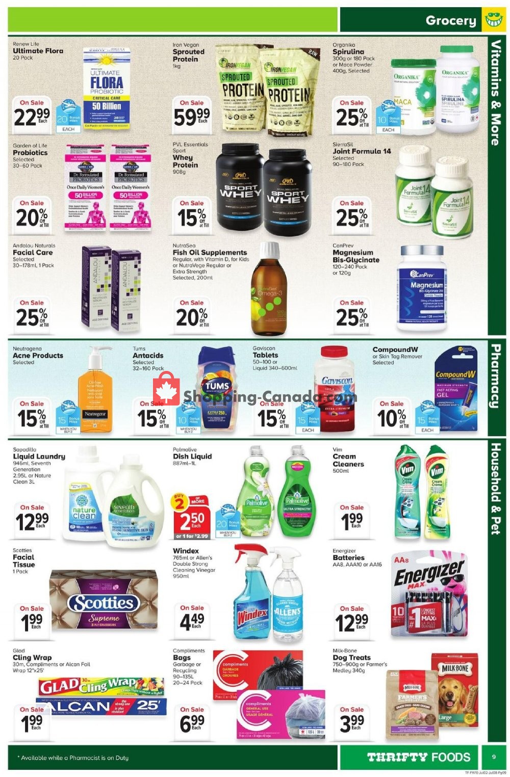 Thrifty Foods flyer from Thursday July 2, 2020 to Wednesday July 8, 2020 - page 13