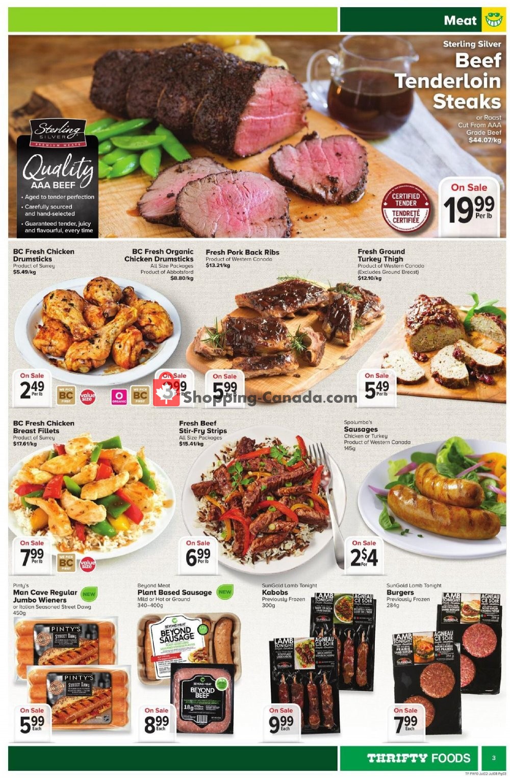 Thrifty Foods flyer from Thursday July 2, 2020 to Wednesday July 8, 2020 - page 7