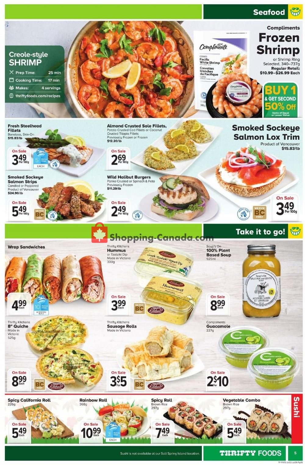 Thrifty Foods flyer from Thursday July 2, 2020 to Wednesday July 8, 2020 - page 9