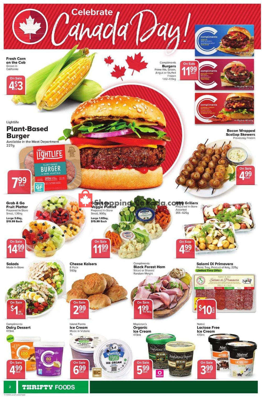 Thrifty Foods flyer from Thursday June 27, 2019 to Wednesday July 3, 2019 - page 2