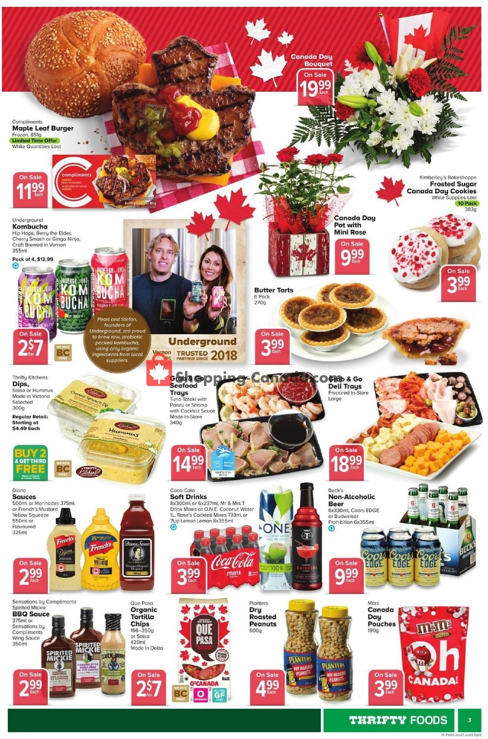 Thrifty Foods flyer from Thursday June 27, 2019 to Wednesday July 3, 2019 - page 3