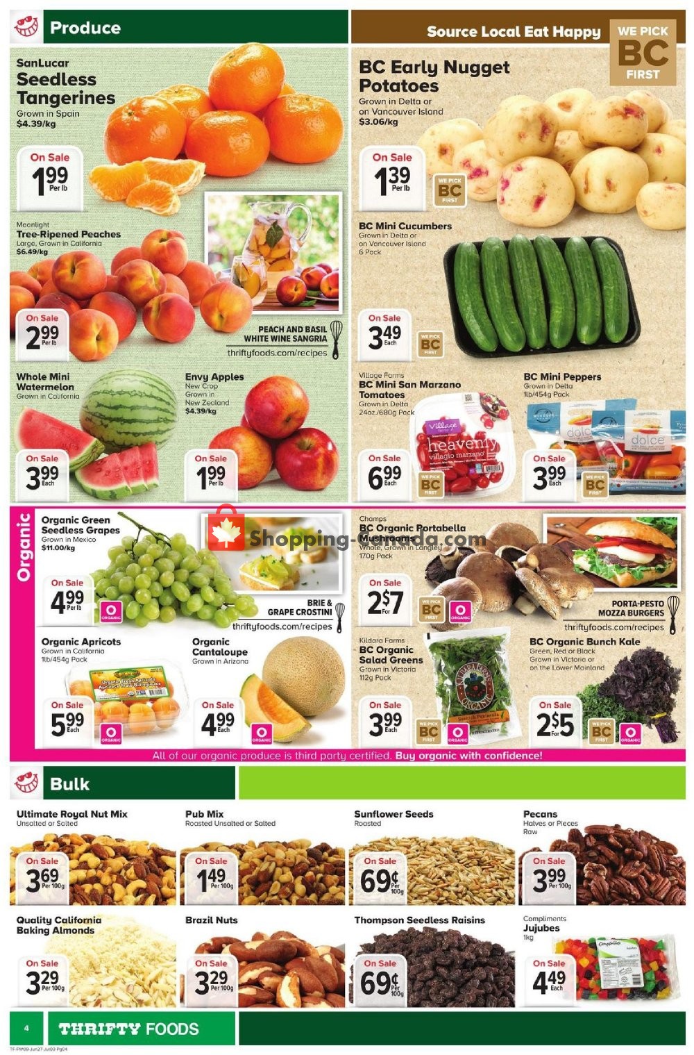 Thrifty Foods flyer from Thursday June 27, 2019 to Wednesday July 3, 2019 - page 4