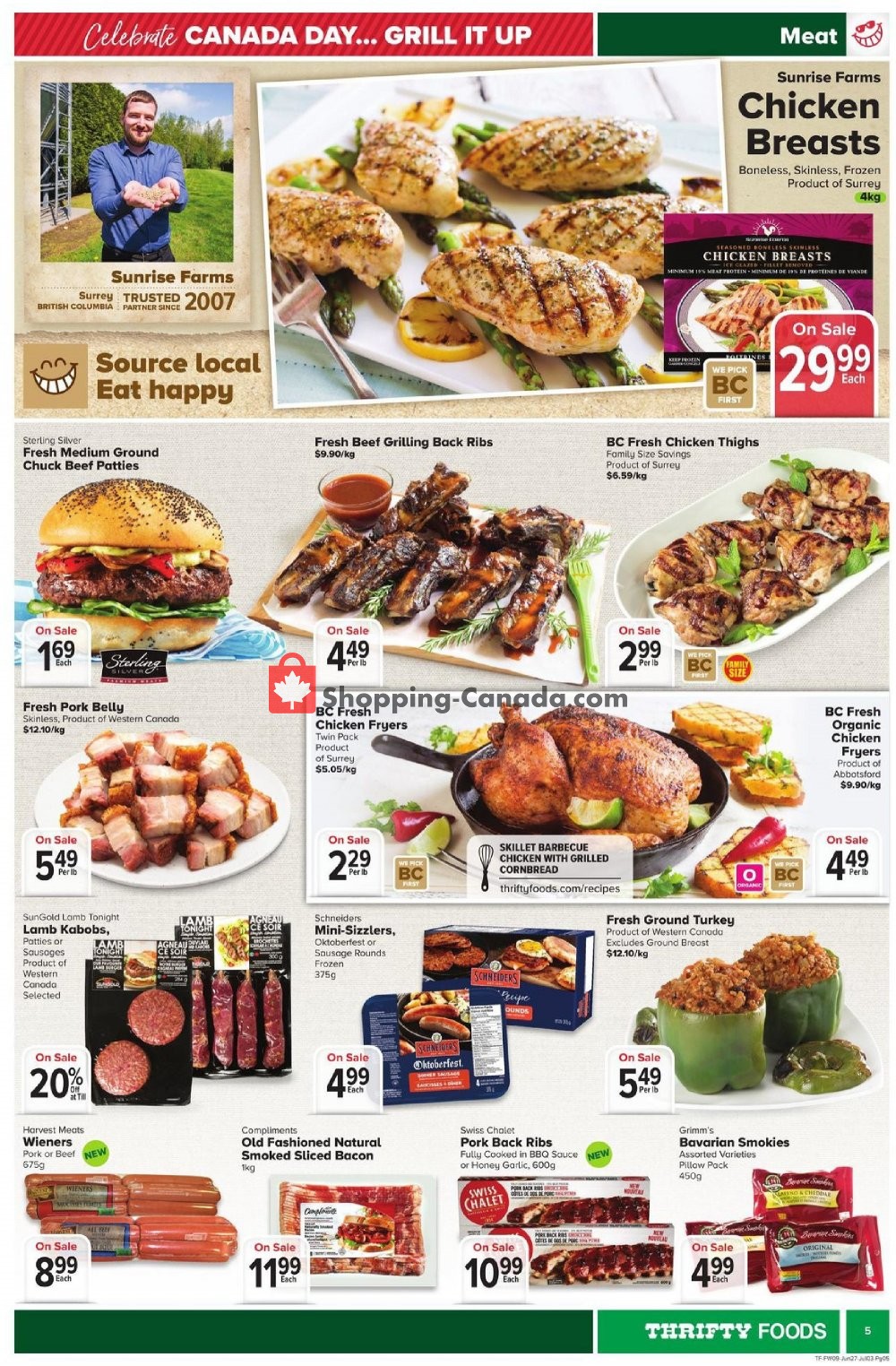 Thrifty Foods flyer from Thursday June 27, 2019 to Wednesday July 3, 2019 - page 5