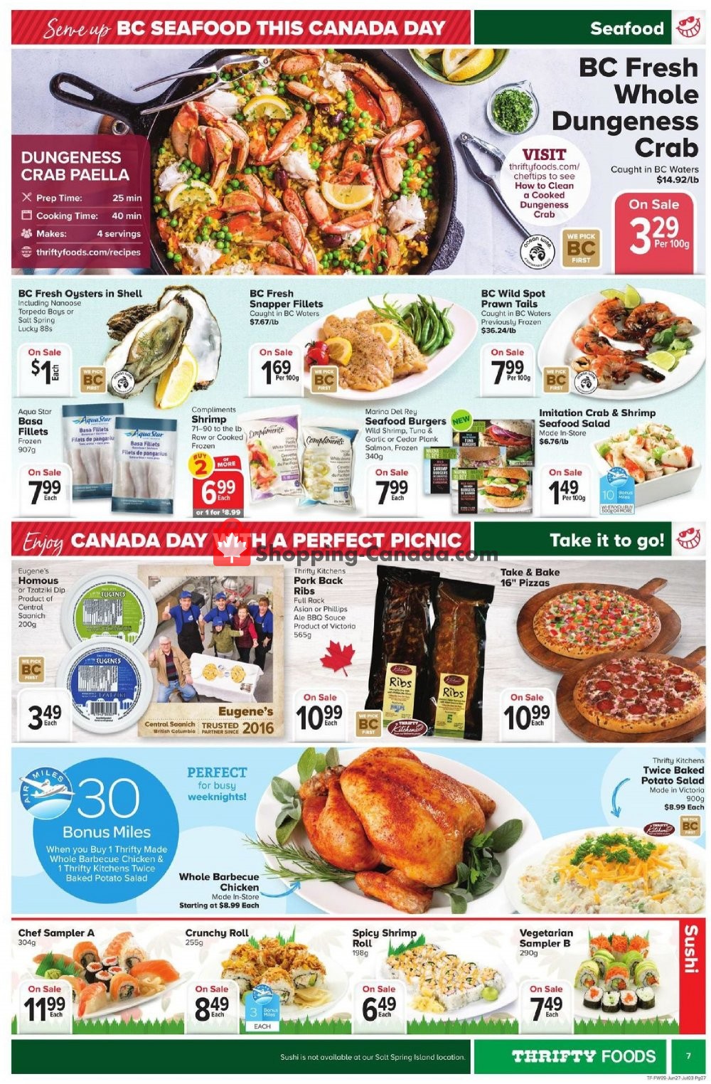 Thrifty Foods flyer from Thursday June 27, 2019 to Wednesday July 3, 2019 - page 7