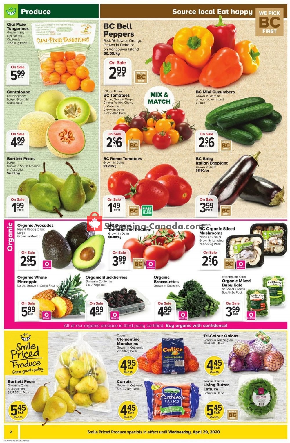 Thrifty Foods flyer from Thursday April 23, 2020 to Wednesday April 29, 2020 - page 2