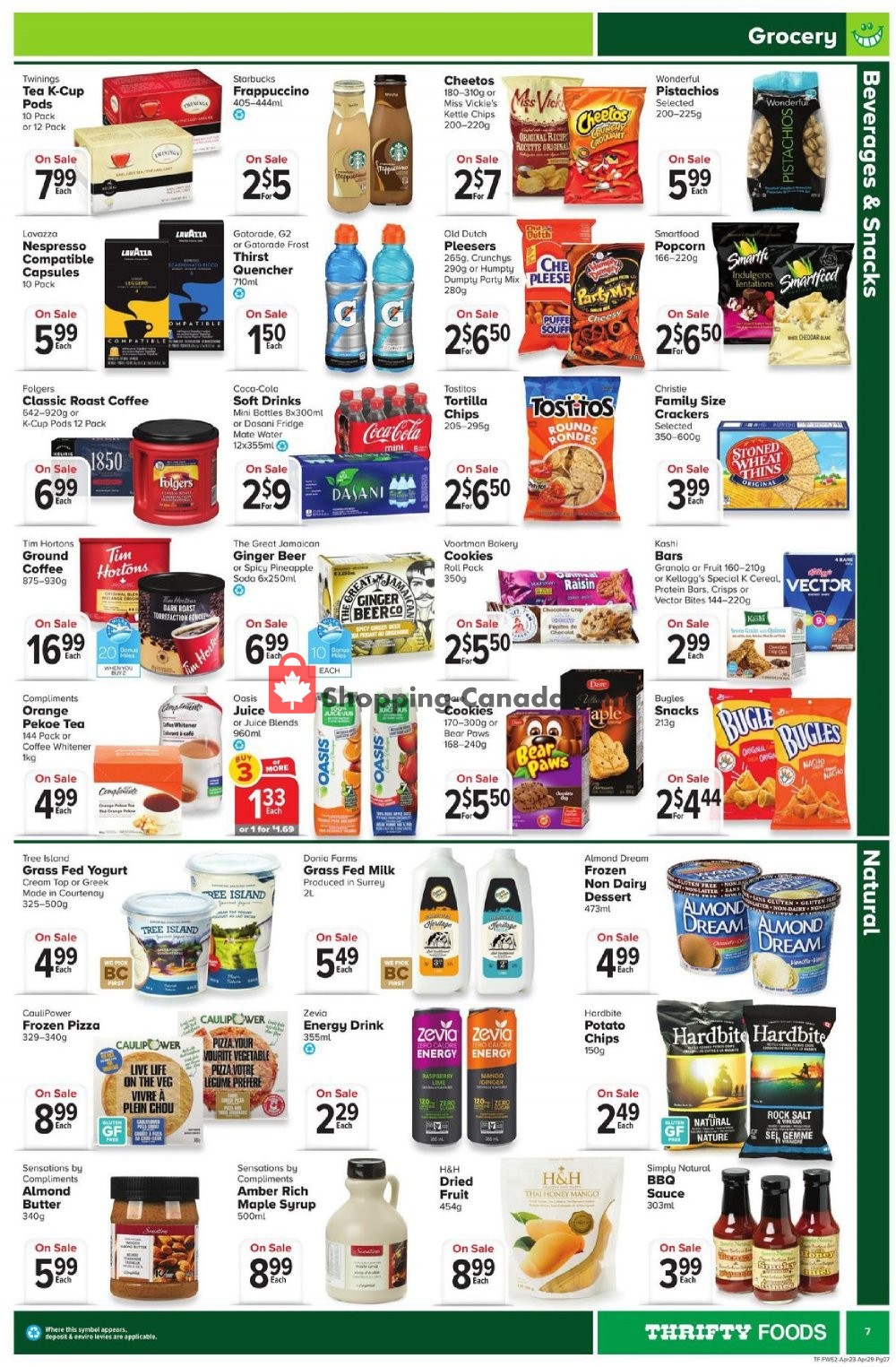 Thrifty Foods flyer from Thursday April 23, 2020 to Wednesday April 29, 2020 - page 7