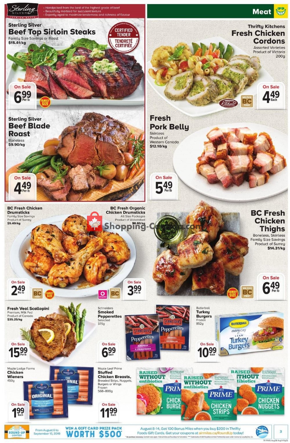 Thrifty Foods flyer from Thursday August 8, 2019 to Wednesday August 14, 2019 - page 3
