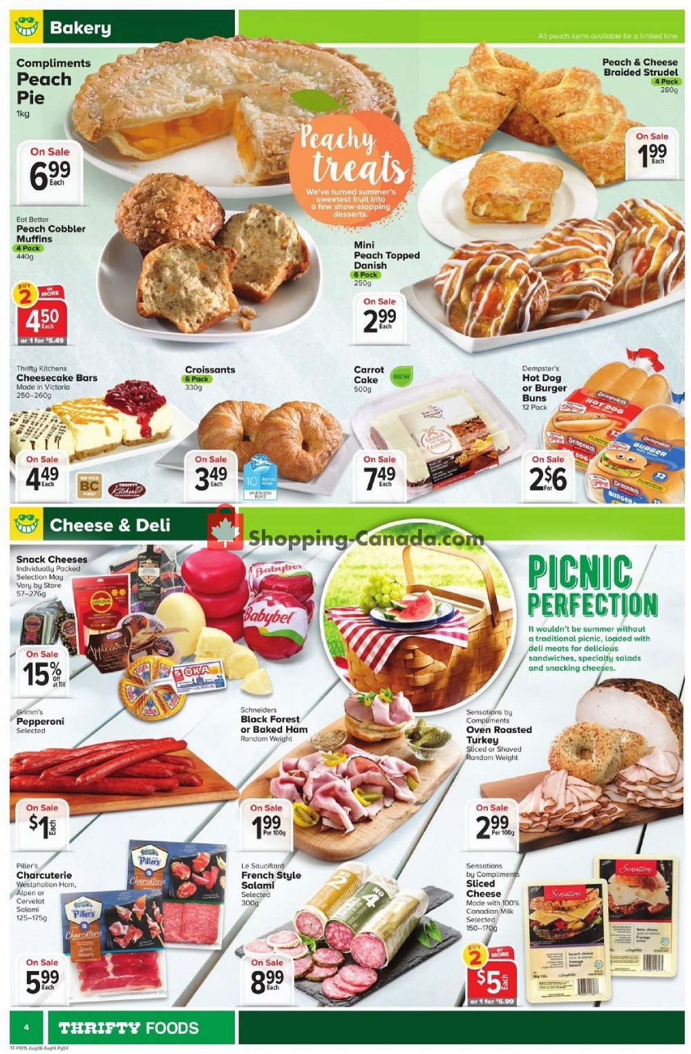 Thrifty Foods flyer from Thursday August 8, 2019 to Wednesday August 14, 2019 - page 4