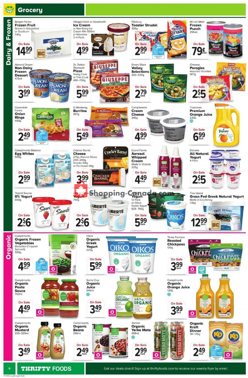 Thrifty Foods flyer from Thursday August 8, 2019 to Wednesday August 14, 2019 - page 6